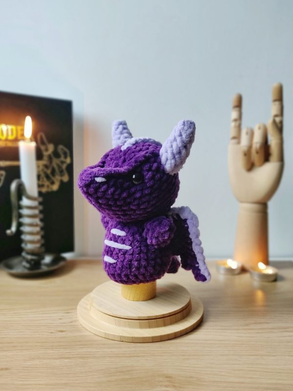 Dragon sur socle | Couleurs personnalisables