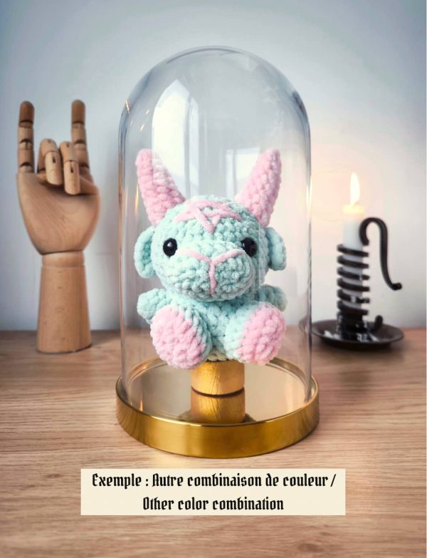 Baphomet sous cloche | Couleurs personnalisables