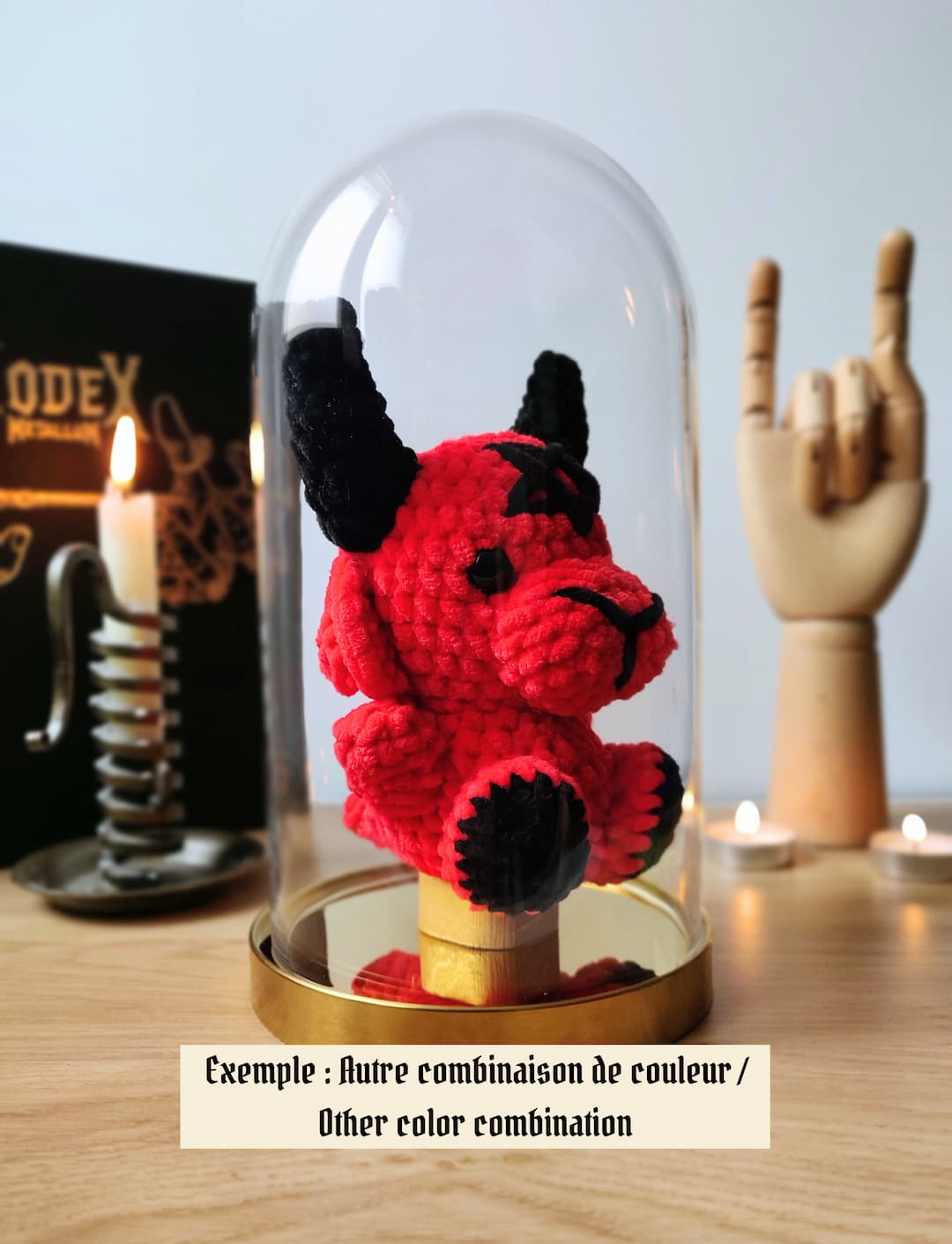 Baphomet sous cloche | Couleurs personnalisables – Image 10