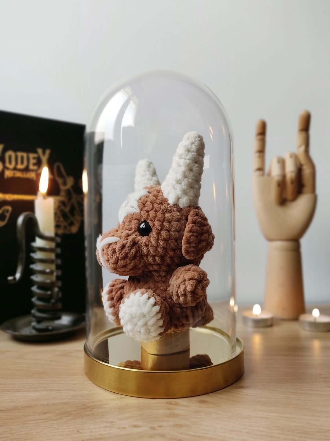 Baphomet sous cloche | Couleurs personnalisables – Image 3