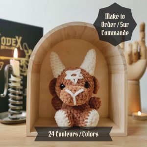 amigurumi baphomet sous arche