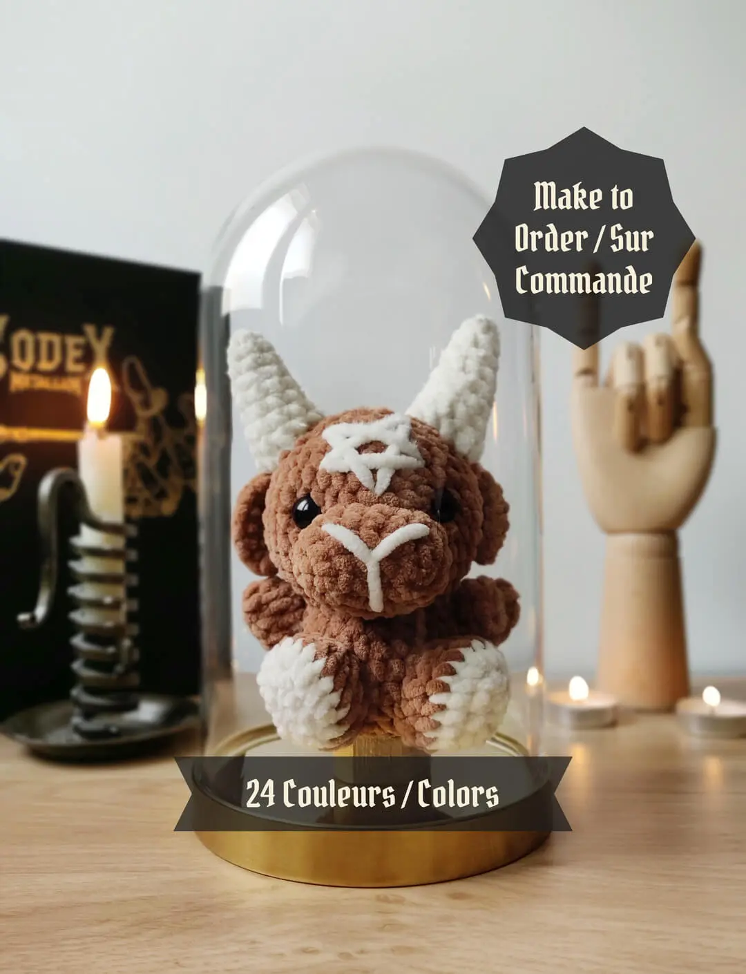 baphomet en peluche