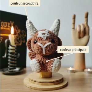 Baphomet sur socle | Couleurs personnalisables – Image 4