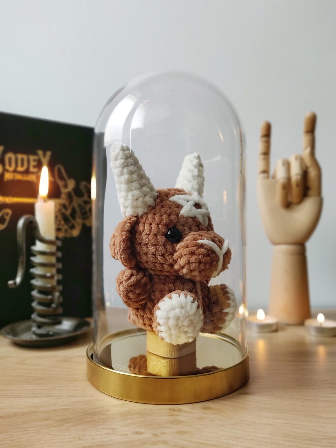 Baphomet sous cloche | Couleurs personnalisables – Image 5
