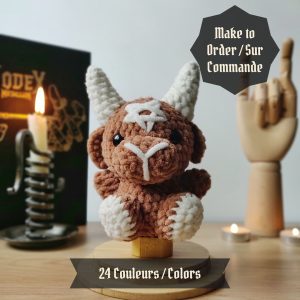 Baphomet sur socle | Couleurs personnalisables