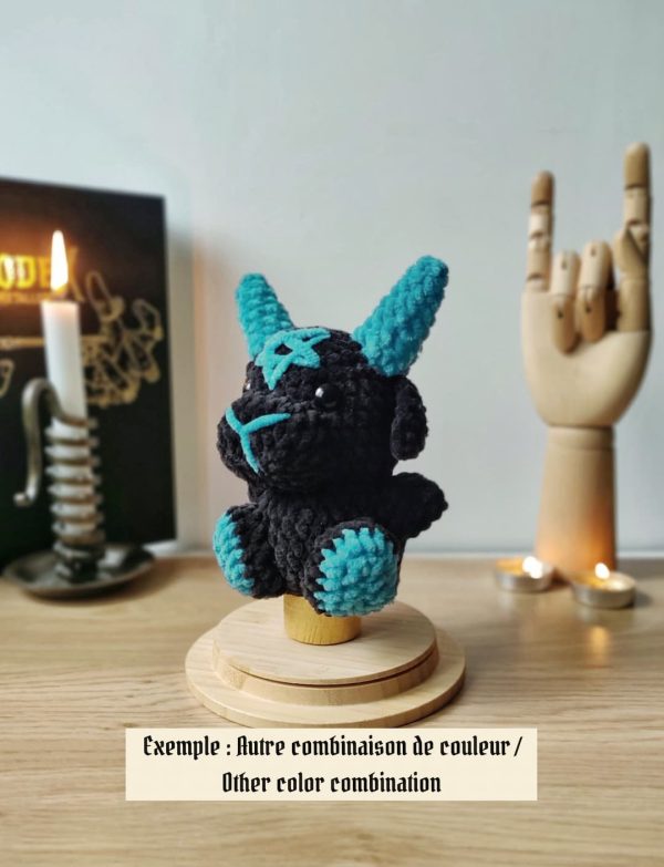 Baphomet sur socle | Couleurs personnalisables