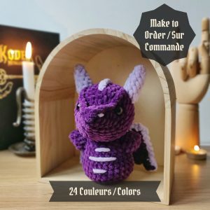 dragon en peluche