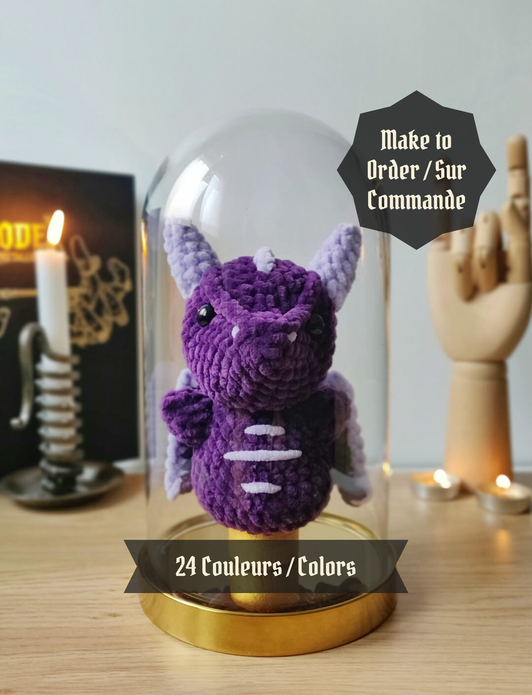 dragon en crochet