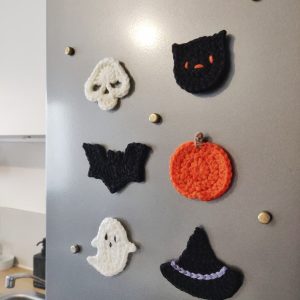 Magnets d'Halloween au crochet - Produits finis – Image 5