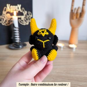 Mini Baphomet sous Cloche | Couleurs personnalisables – Image 11