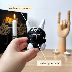 Mini Baphomet sous Cloche | Couleurs personnalisables – Image 6