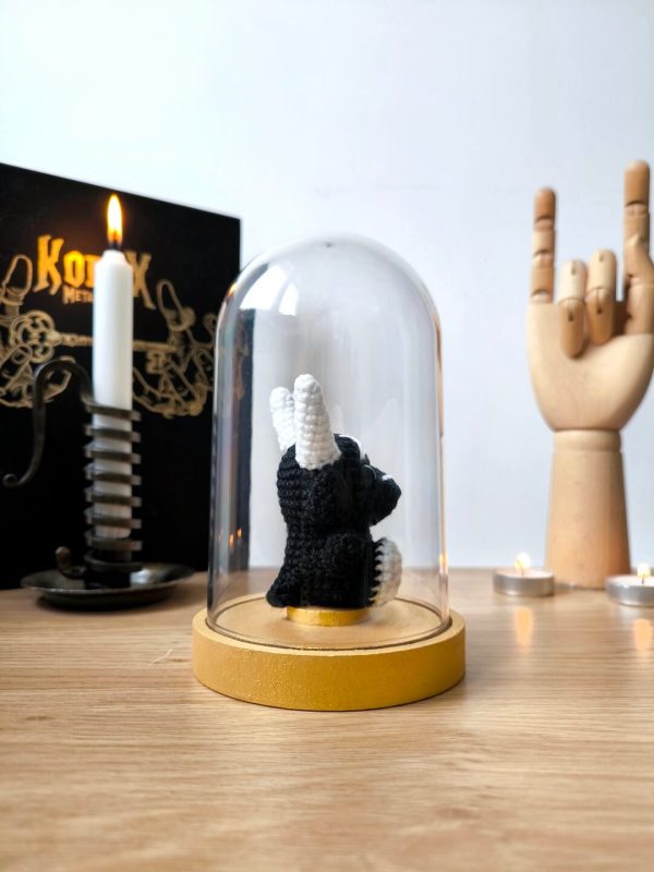 Mini Baphomet sous Cloche | Couleurs personnalisables