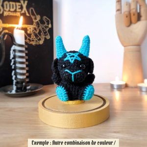 Mini Baphomet sous Cloche | Couleurs personnalisables – Image 9
