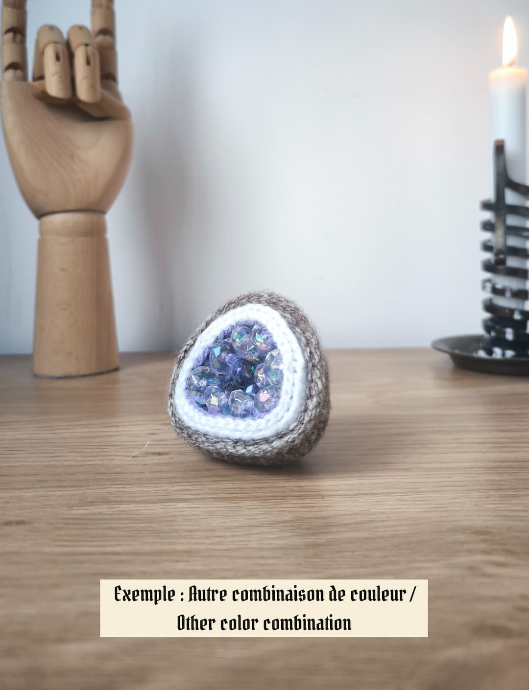 Géodes en Crochet | Couleurs personnalisables – Image 12