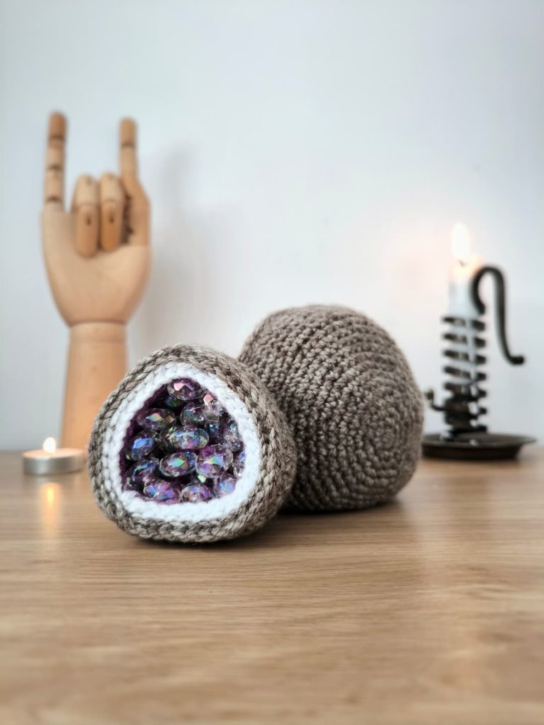 Géodes en Crochet | Couleurs personnalisables
