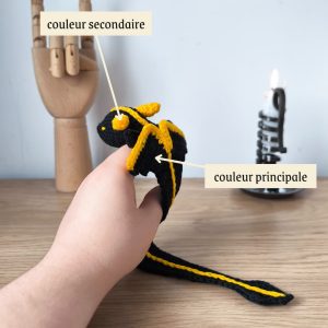 Marque-page Dragon au crochet | Couleurs personnalisables – Image 4