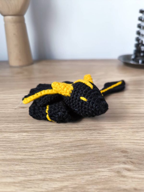 Marque-page Dragon au crochet | Couleurs personnalisables