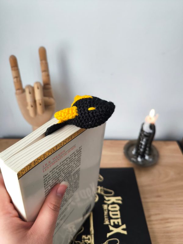 Marque-page Dragon au crochet | Couleurs personnalisables