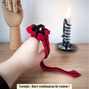 Marque-page Dragon au crochet | Couleurs personnalisables – Image 8