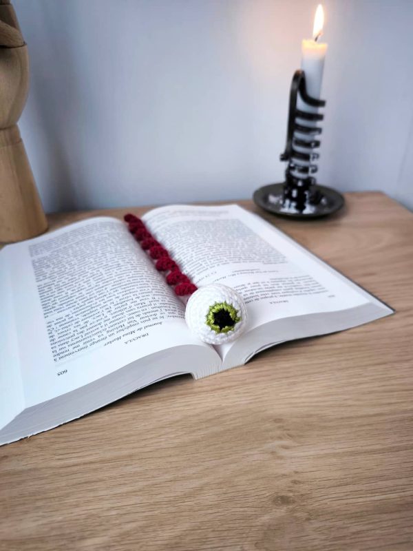 Marque-page œil au crochet - Produit fini