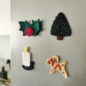 Magnets de Noël au crochet - Produits finis – Image 2