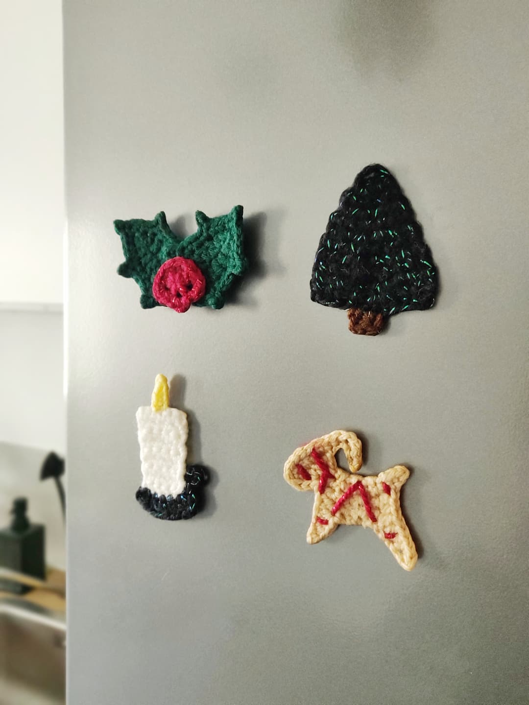 Magnets de Noël au crochet - Produits finis – Image 2