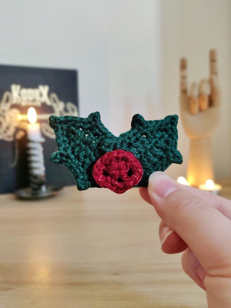 Magnets de Noël au crochet - Produits finis