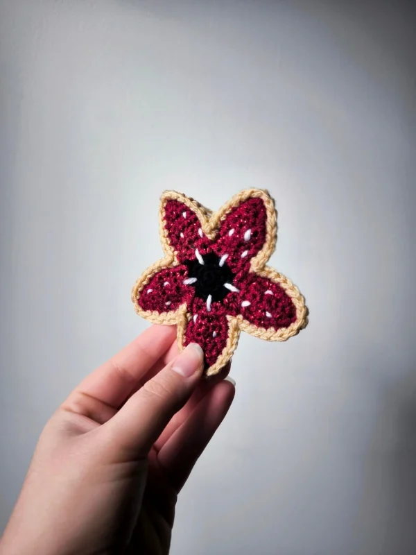 Fleurs Carnivores au crochet - Produits finis