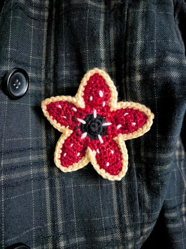 Fleurs Carnivores au crochet - Produits finis