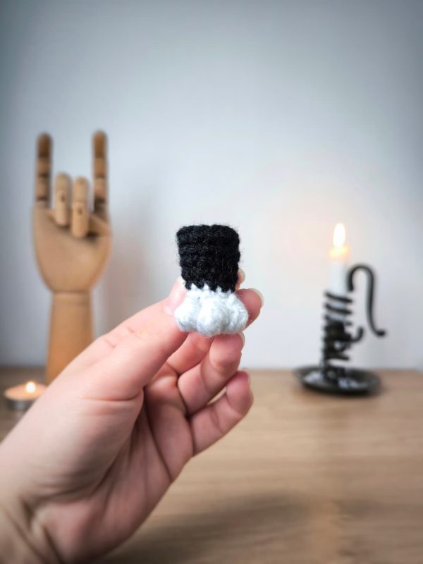 Porte-clés Pattes de Chat au Crochet - Produit fini