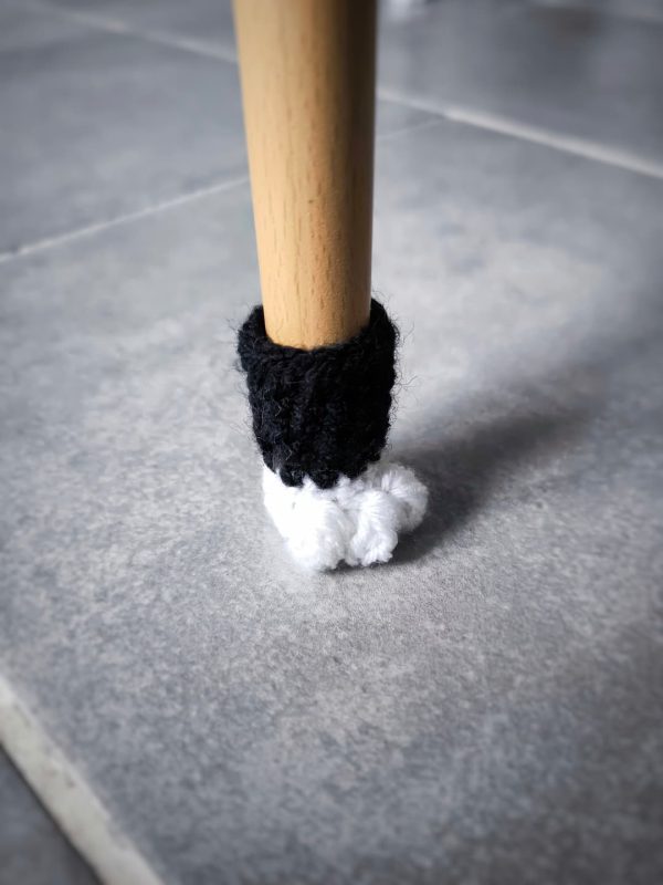 Lot de Patins de meubles en crochet "Patounes" - Produits finis