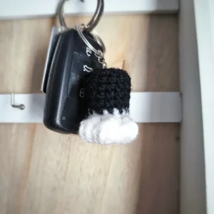 Porte-clés Pattes de Chat au Crochet - Produit fini – Image 2