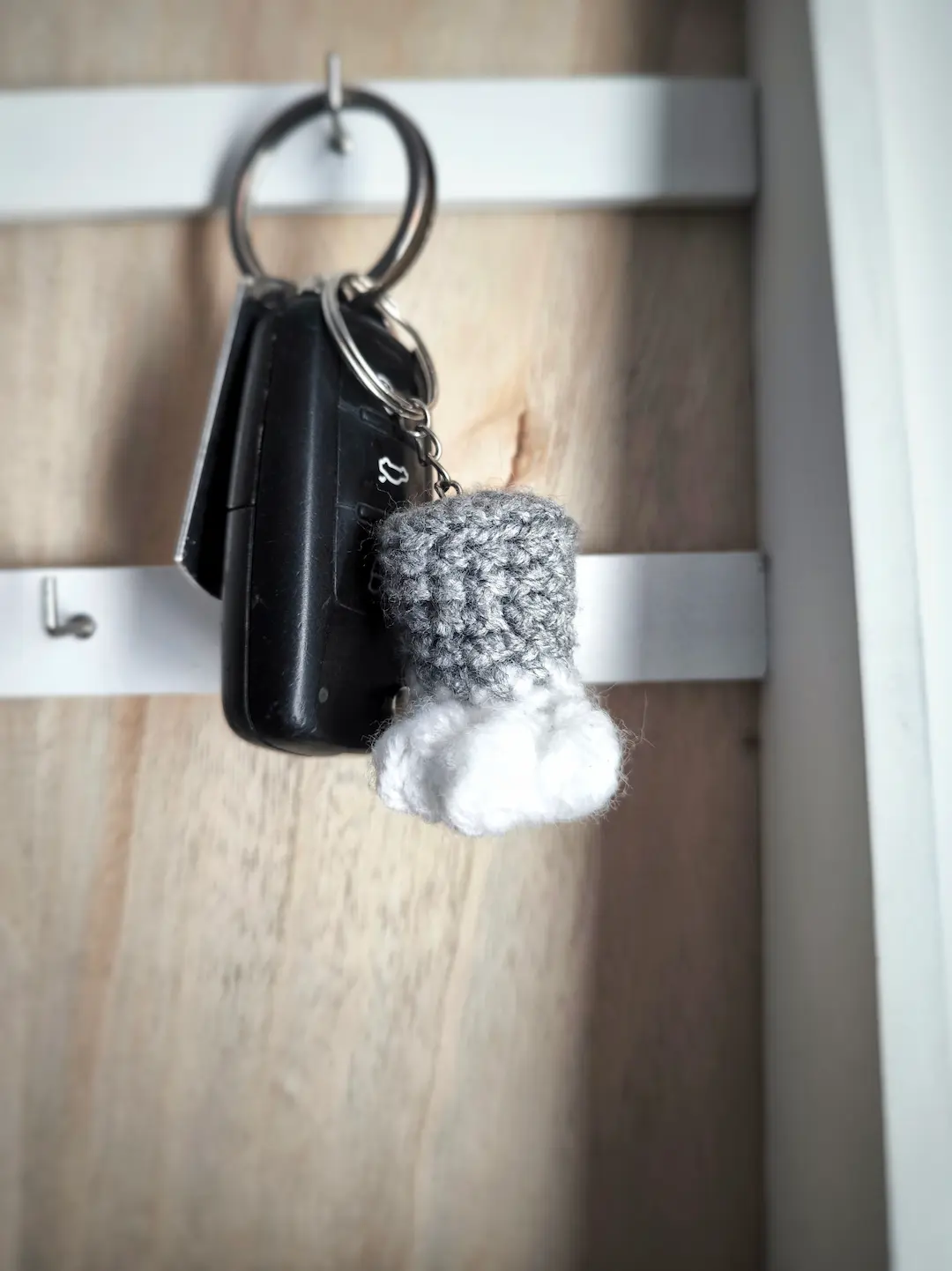 Porte-clés Pattes de Chat au Crochet - Produit fini – Image 3