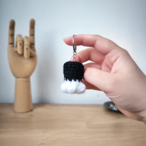 Porte-clés Pattes de Chat au Crochet - Produit fini – Image 5