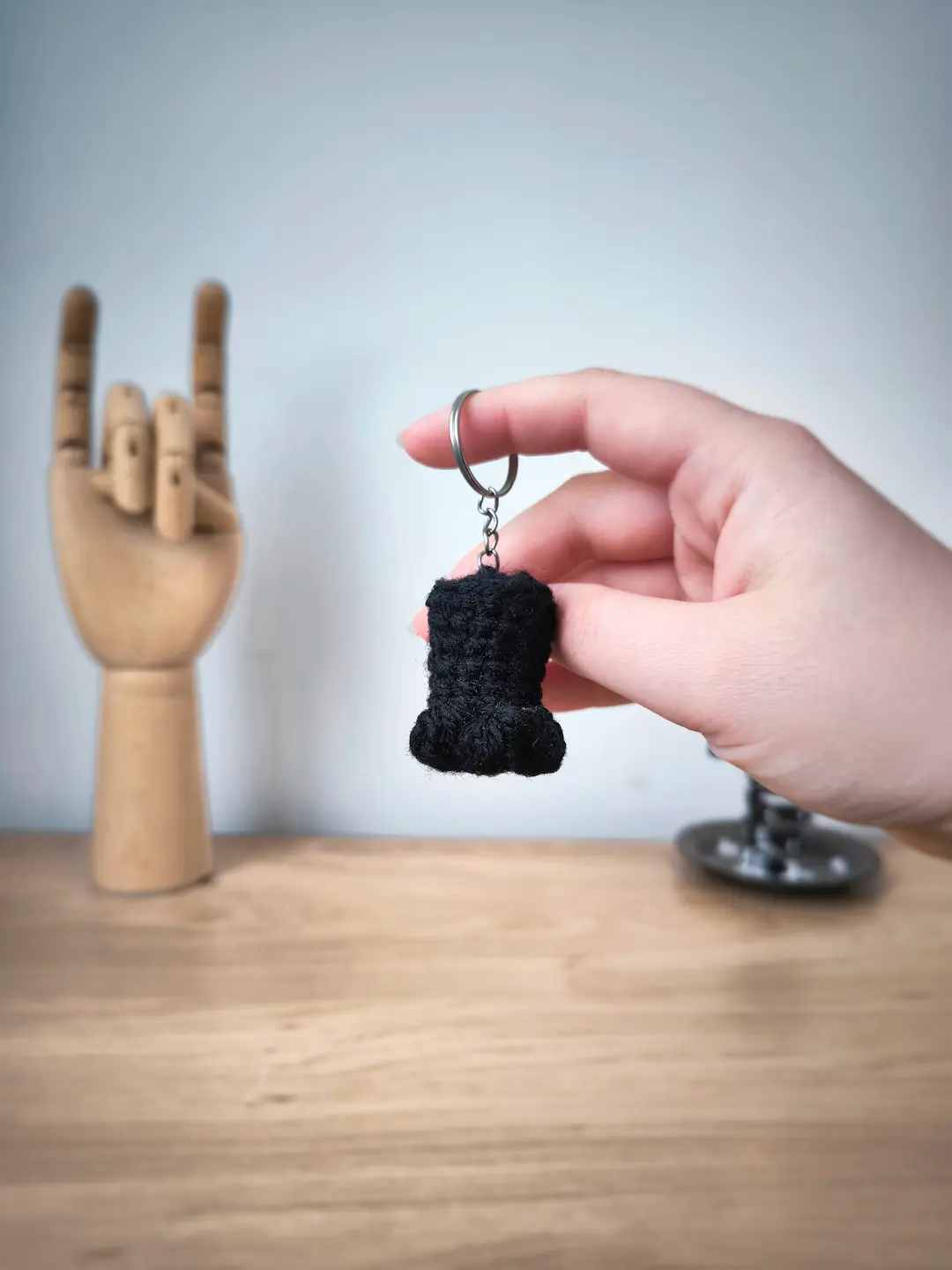 Porte-clés Pattes de Chat au Crochet - Produit fini – Image 6