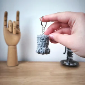 Porte-clés Pattes de Chat au Crochet - Produit fini – Image 8