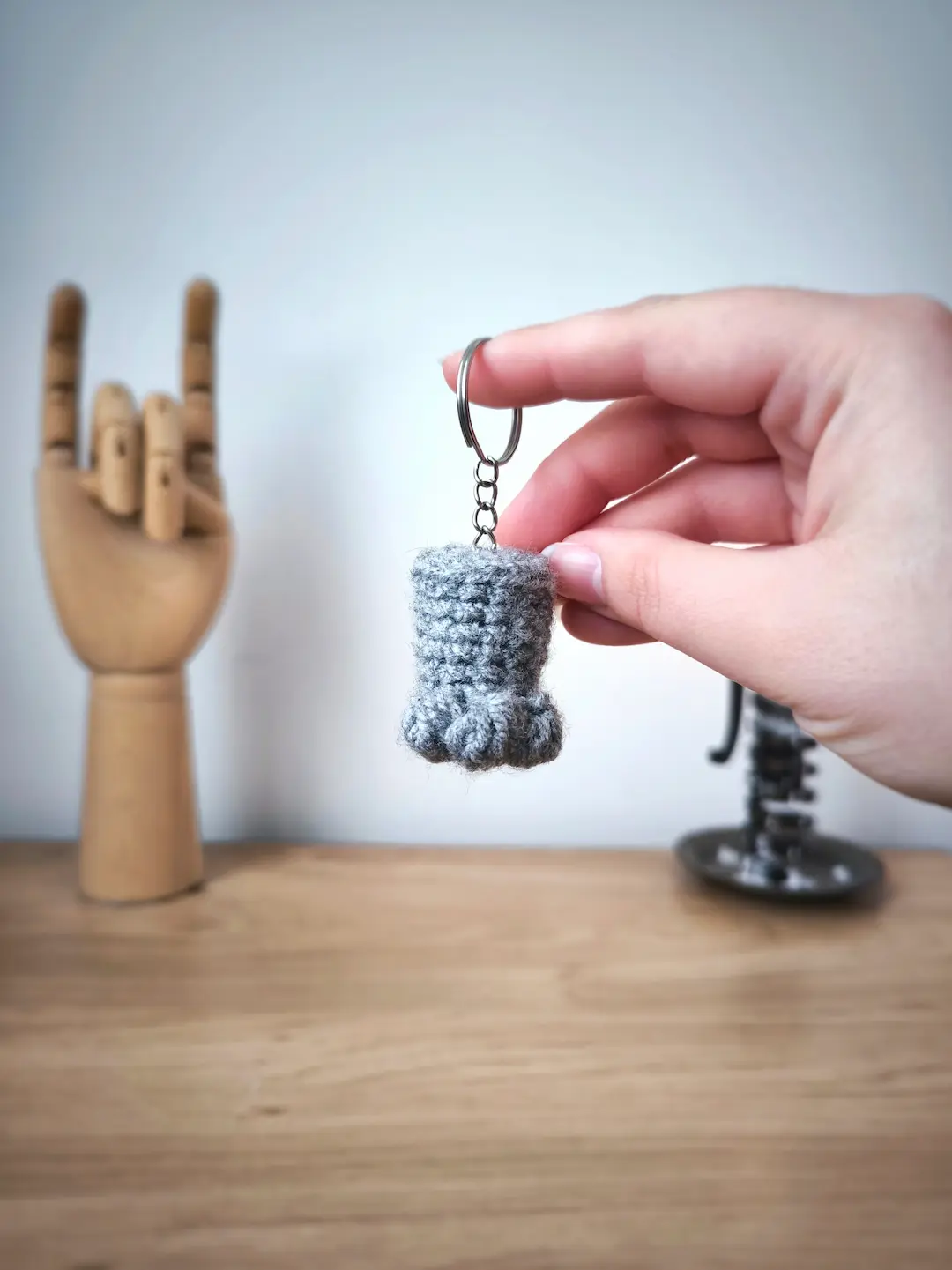 Porte-clés Pattes de Chat au Crochet - Produit fini – Image 8