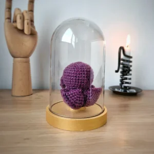 Mini Cthulhu sous Cloche Prune et Paillettes | Produit exclusif – Image 4