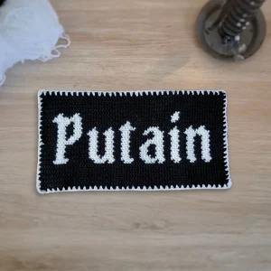 Patron Tapisserie au Crochet "P*tain" - Produit numérique FR ou EN – Image 5