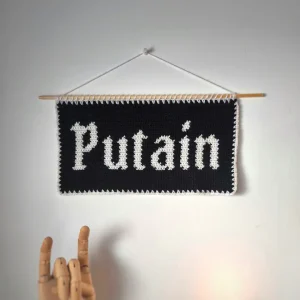 Patron Tapisserie au Crochet "P*tain" - Produit numérique FR ou EN – Image 8