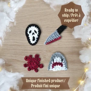 Magnets Summerween au crochet - Produits finis – Image 1