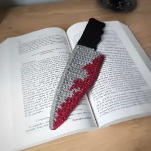 Marque-page Couteau au crochet - Produit fini – Image 4