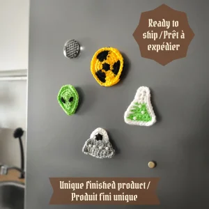 Magnets "Zone 51" au crochet - Produits finis – Image 1