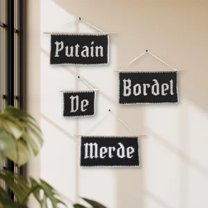 Lot de Patrons de Tapisseries "P*tain B*rdel de M*rde" - PDF FR ou EN – Image 14