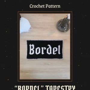 Patron Tapisserie au Crochet "B*rdel" - Produit numérique FR ou EN – Image 3