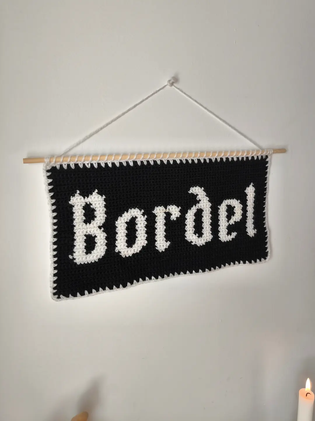 Patron Tapisserie au Crochet "B*rdel" - Produit numérique FR ou EN – Image 4