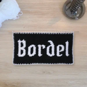 Patron Tapisserie au Crochet "B*rdel" - Produit numérique FR ou EN – Image 2
