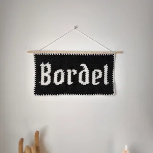 Patron Tapisserie au Crochet "B*rdel" - Produit numérique FR ou EN – Image 10