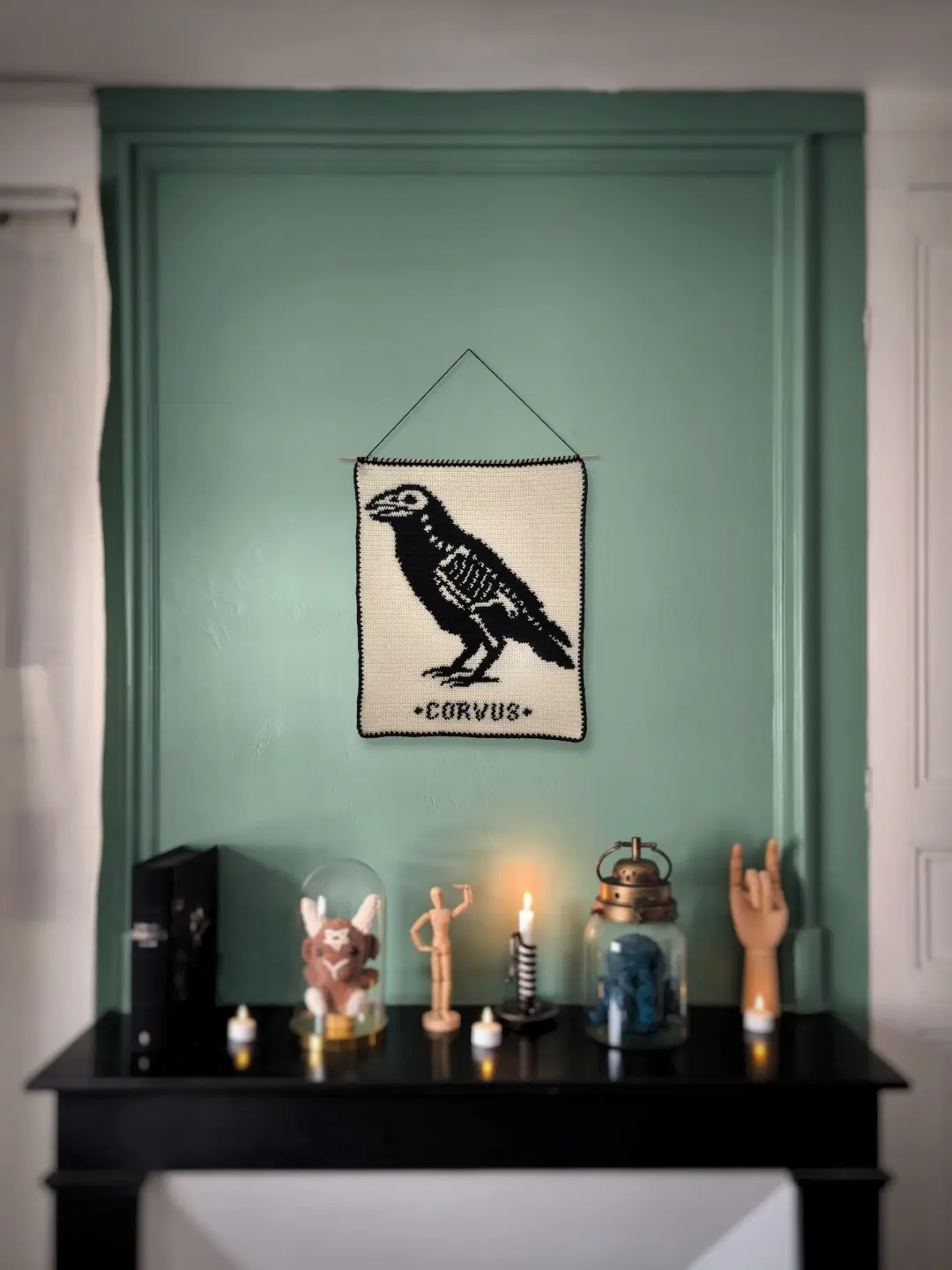Patron Tapisserie au Crochet "Corbeau" - PDF FR ou EN – Image 14